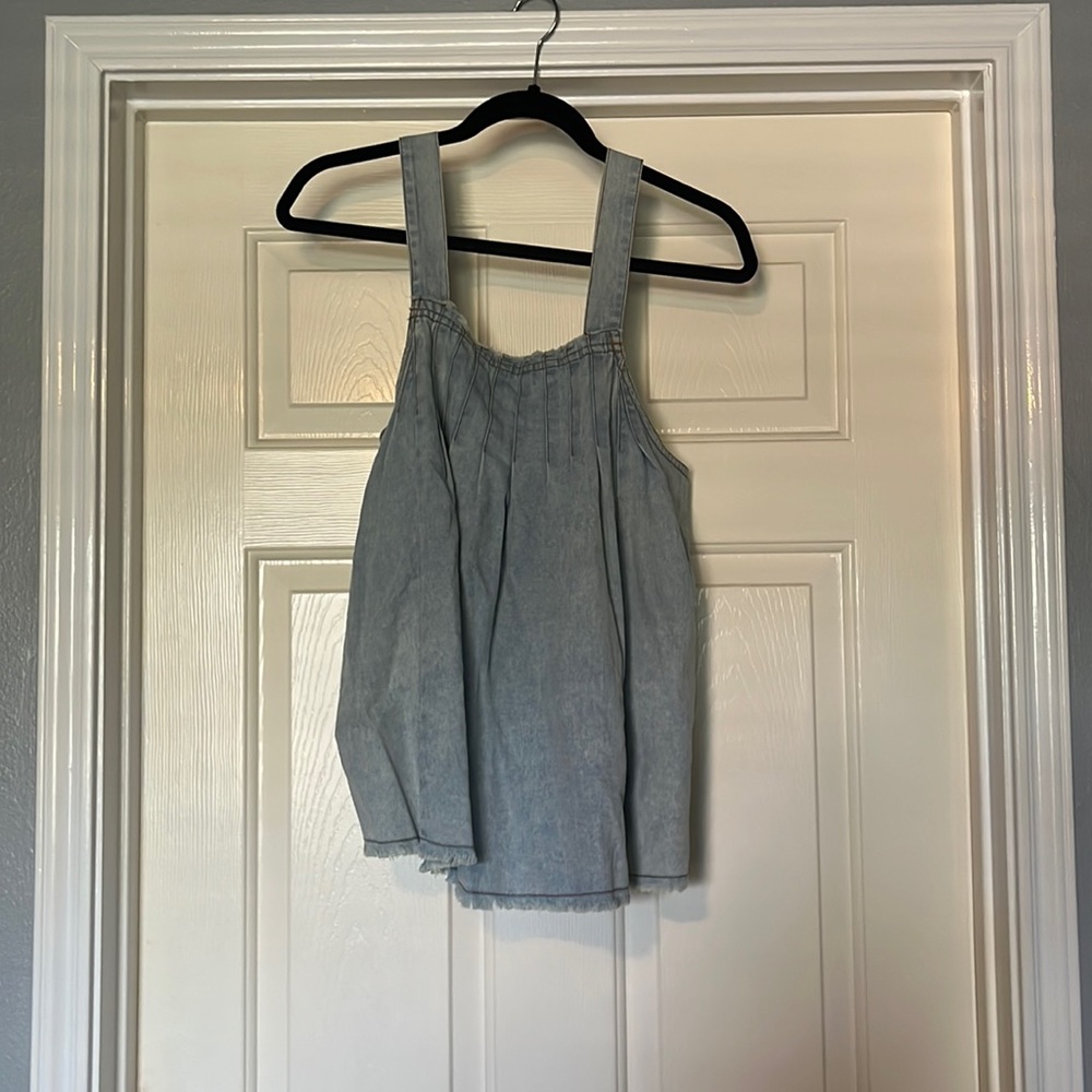 Denim Tank Top